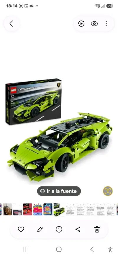 Set de construcción de auto de carreras JiQile para niños - miniatura 4