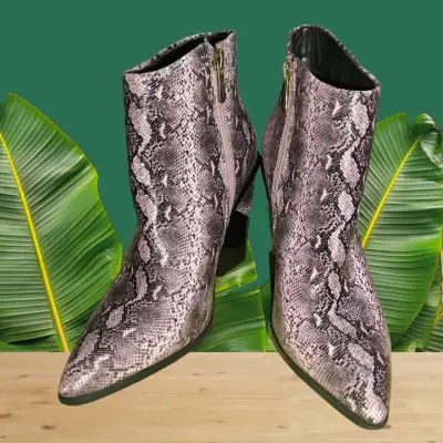 Botines animal print - miniatura 1