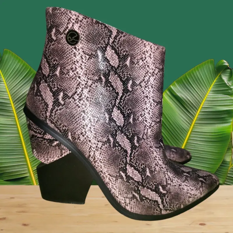 Botines animal print - 3