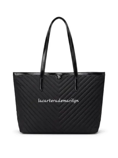 Bolso tote cartera negro Victoria Secret - miniatura 1