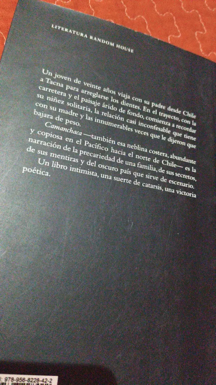 Libro 'Camanchaca' de Diego Zúñiga - 2