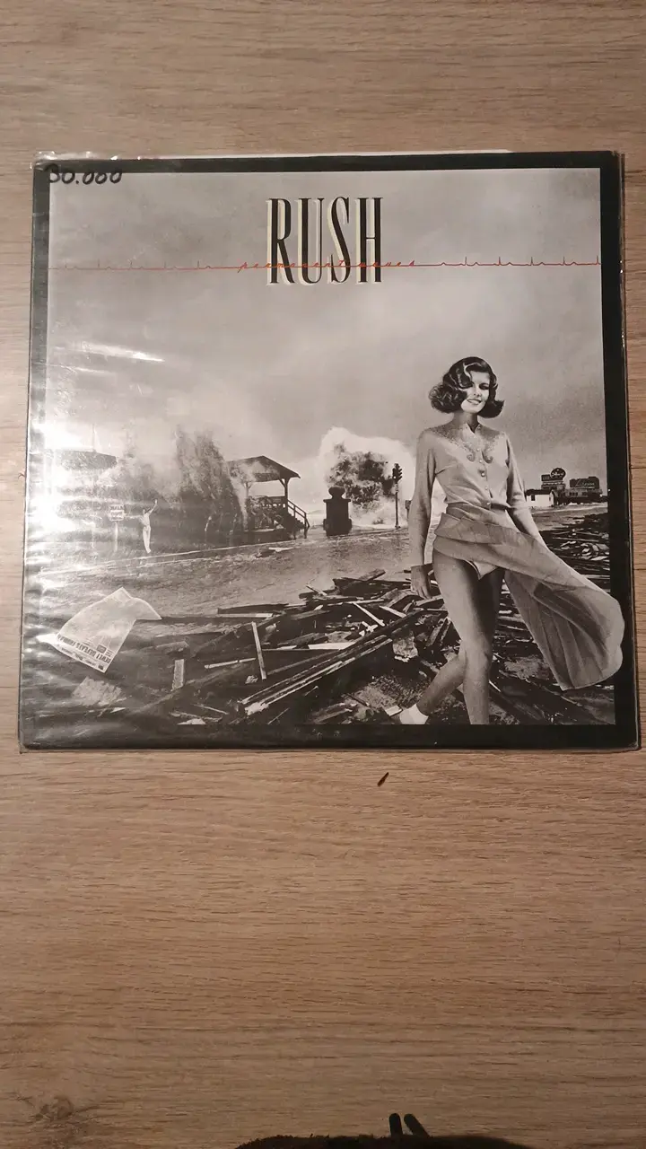 Vinilo Rush Permanent Waves, Canadá 1980