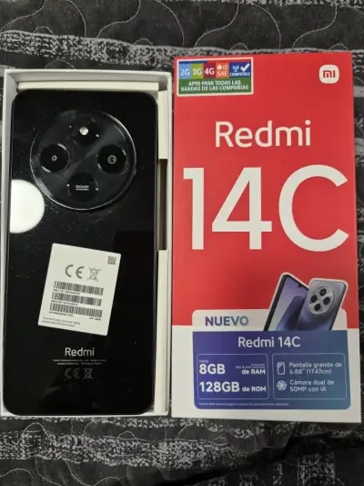 Smartphone Xiaomi Redmi 14C 8GB RAM 128GB ROM Nuevo - miniatura 1