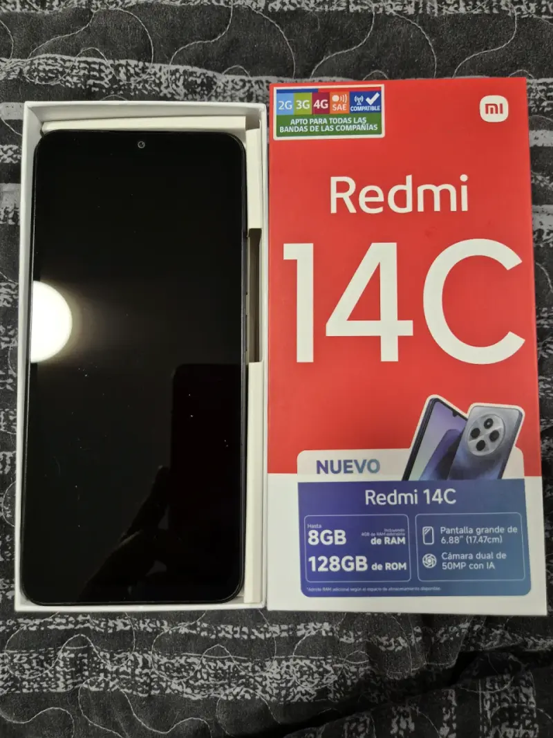 Smartphone Xiaomi Redmi 14C 8GB RAM 128GB ROM Nuevo - 2