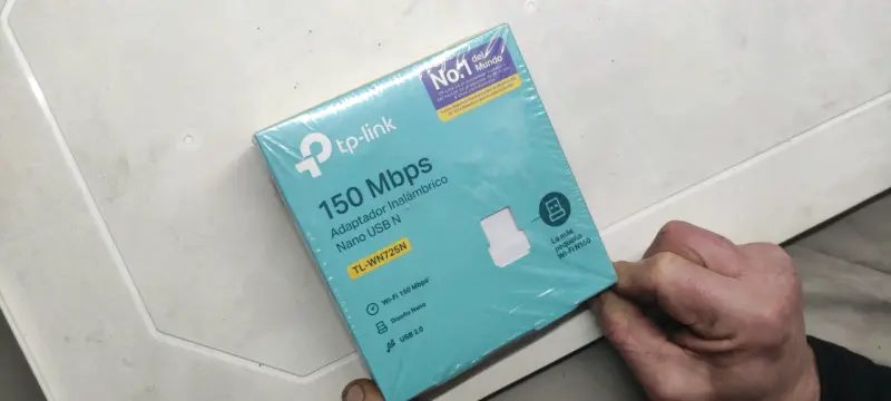 Adaptador Inalámbrico TP-Link Nano USB 150 Mbps