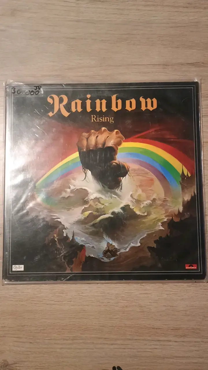 Vinilo Rainbow Rising Japón 1982