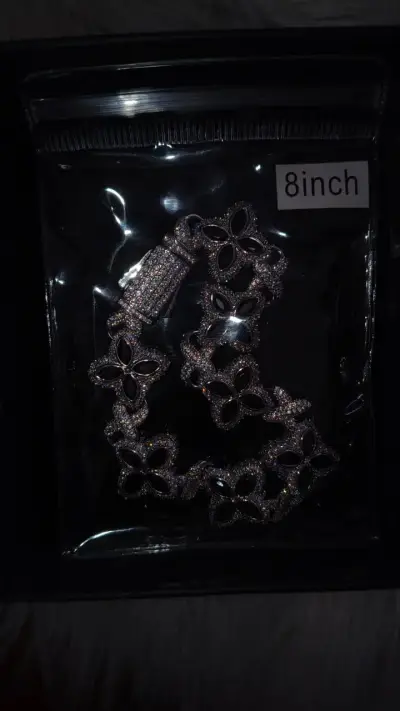 Pulsera de lujo Treboles 4 hojas con Circones 5A+ - miniatura 3