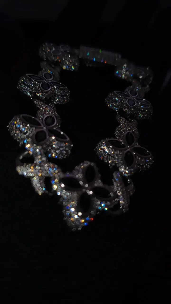 Pulsera de lujo Treboles 4 hojas con Circones 5A+ - 4