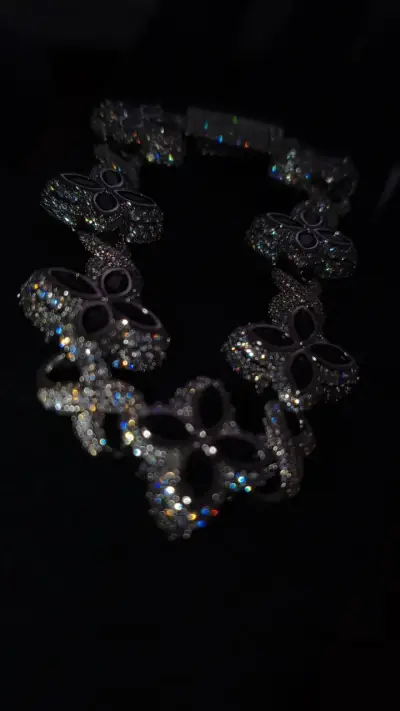 Pulsera de lujo Treboles 4 hojas con Circones 5A+ - miniatura 4