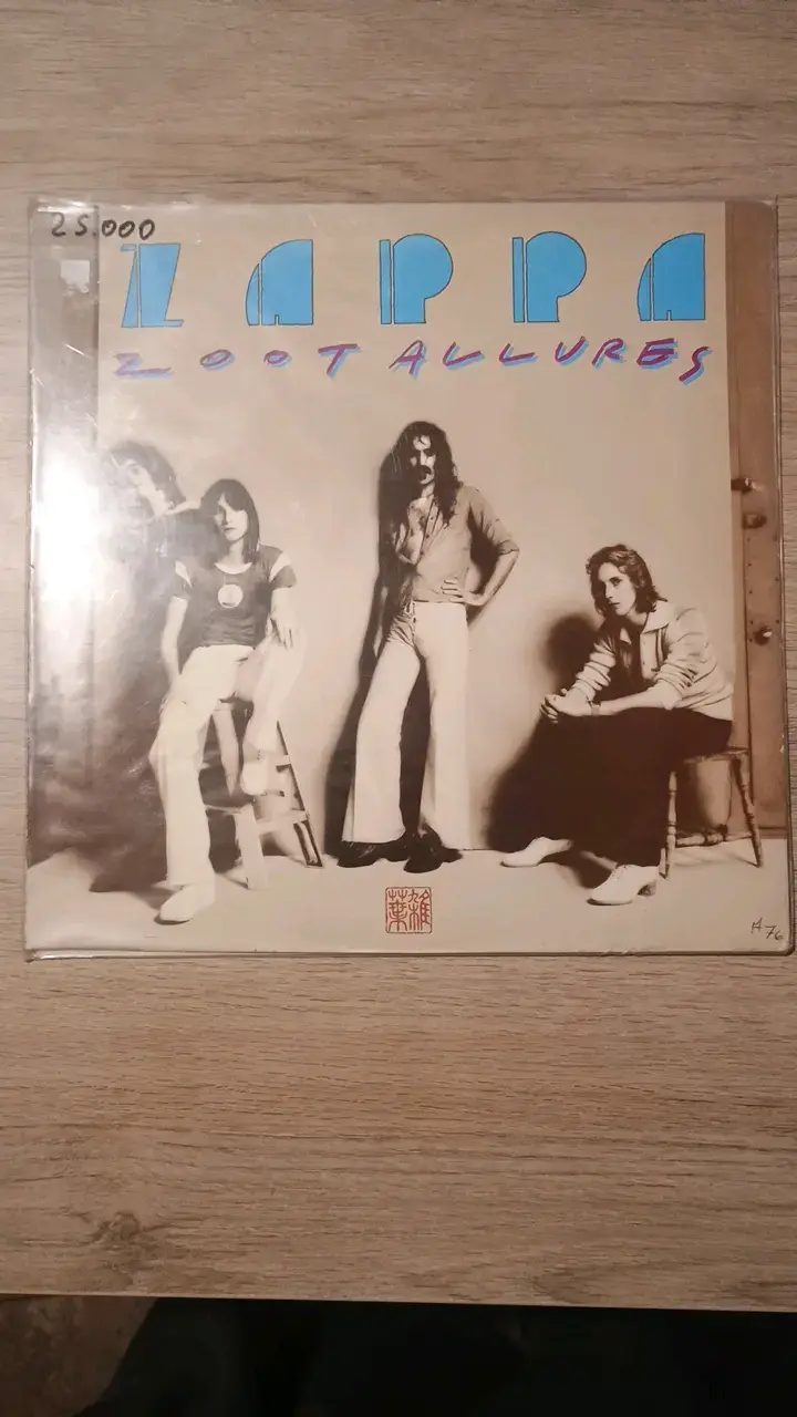 Vinilo Zappa Zoot Allures Netherlands 1976