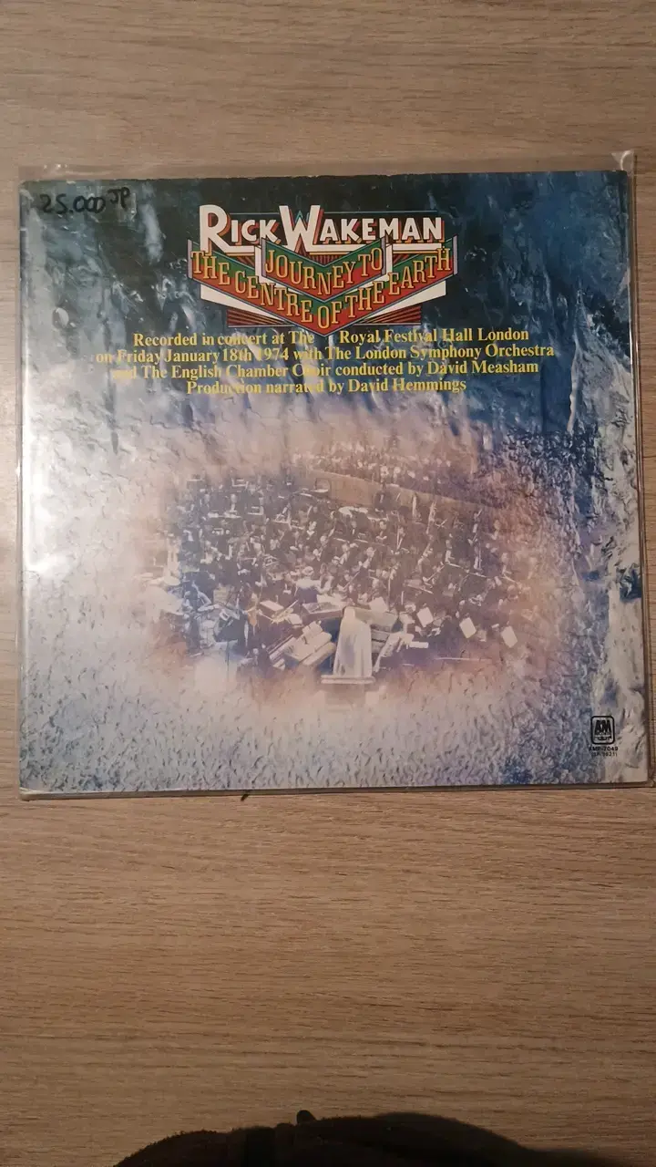 Vinilo Rick Wakeman Journey to the Centre of the Earth