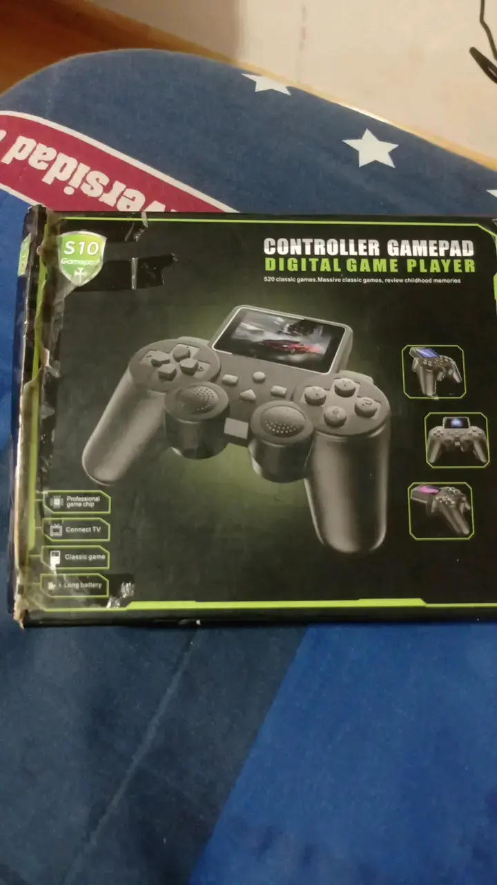 Consola portátil con 520 juegos clásicos - 1