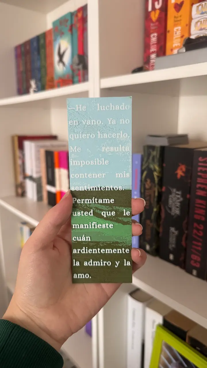 Marca páginas Orgullo y prejuicio