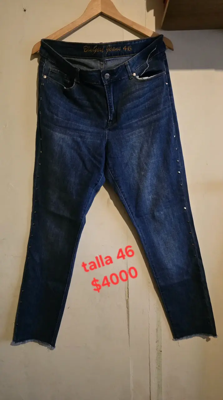 Overol de mezclilla talla 46 con tirantes ajustables - 3