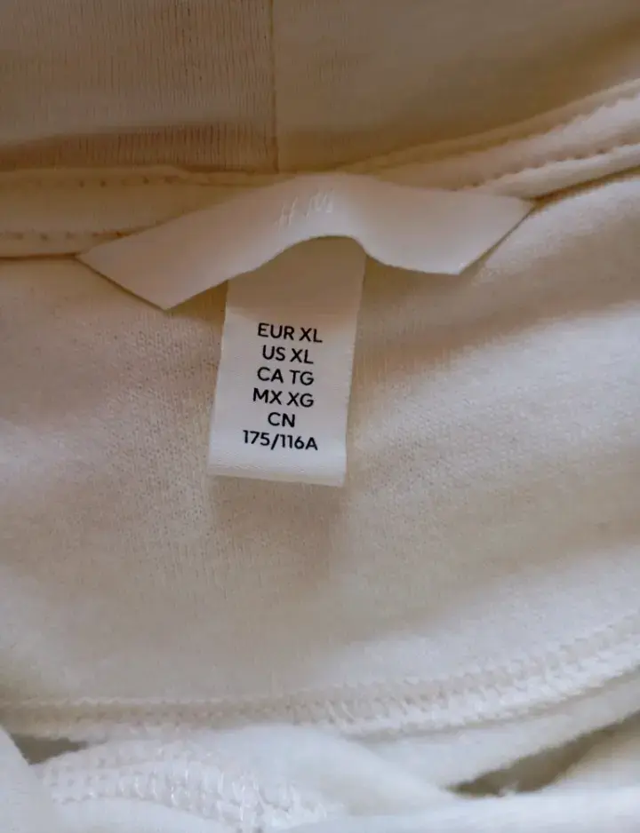 Polerón blanco con capucha para mujer - 5