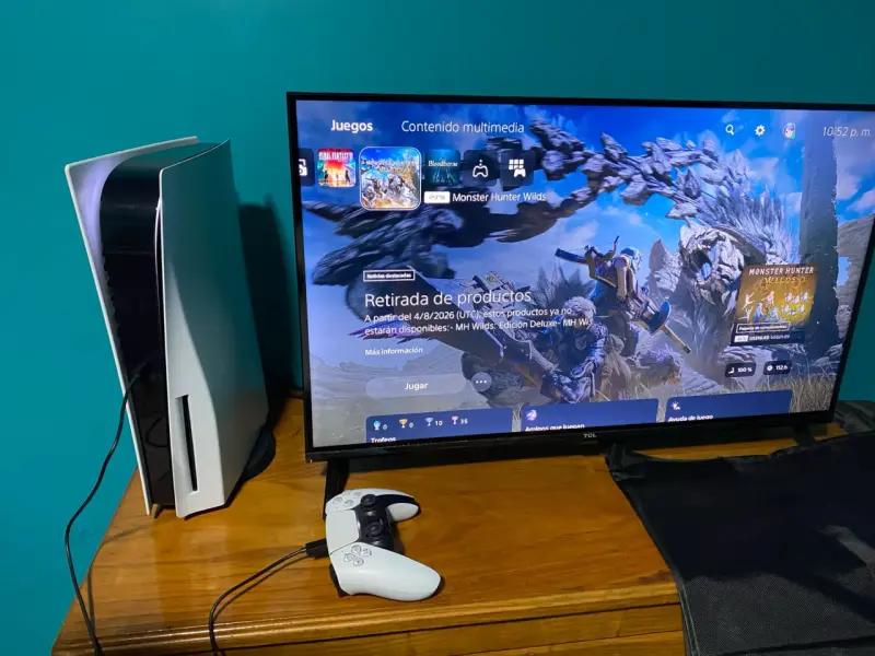 PlayStation 5 con Control y Cables - 2