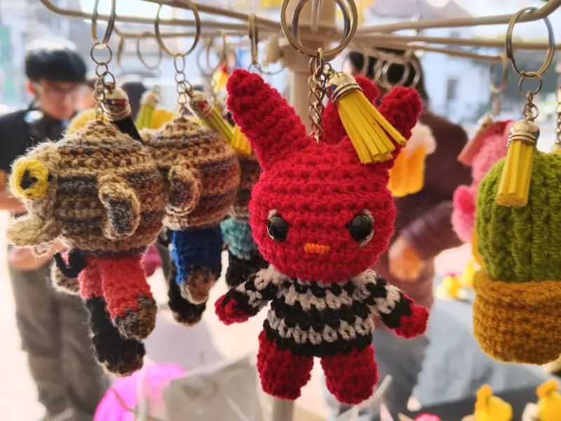 Muñeco de crochet payaso de terror hecho a mano - 4