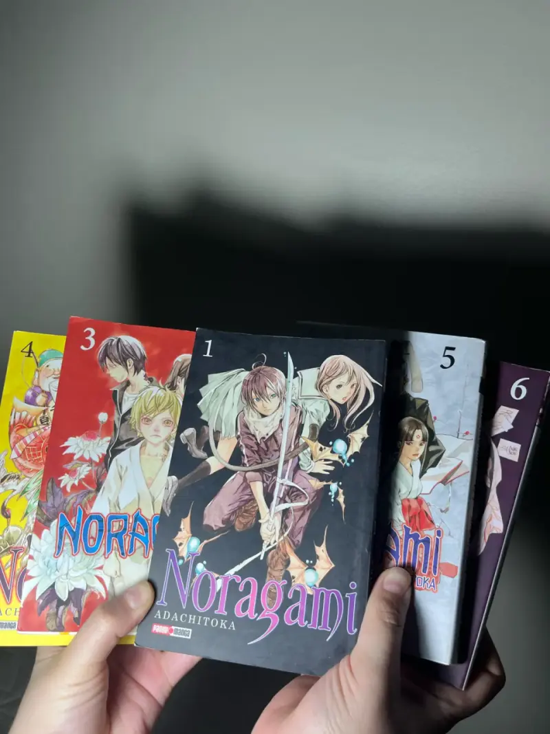 Colección de mangas Noragami volúmenes 1-6