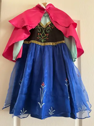 Disfraz de princesa Ana Frozen - miniatura 1