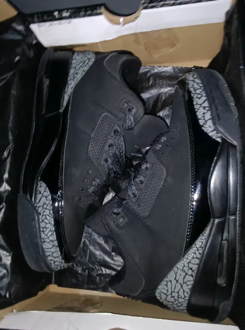 Zapatillas deportivas negras Air Jordan retro - 6