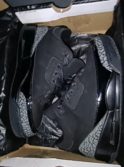 Zapatillas deportivas negras Air Jordan retro - miniatura 6