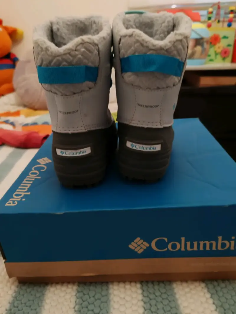 Botas de nieve para niños Columbia grises - 4