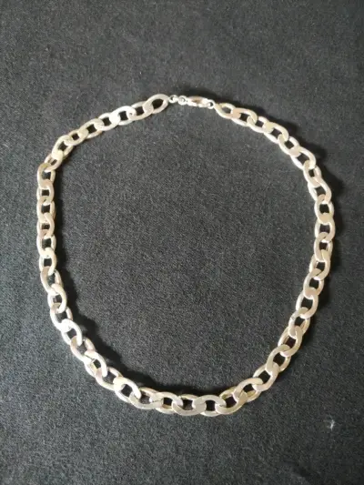 Cadena de plata gruesa para hombre - miniatura 1