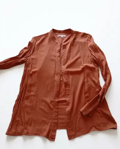 Blusa Marrón de Manga Larga Marítimo - miniatura 1