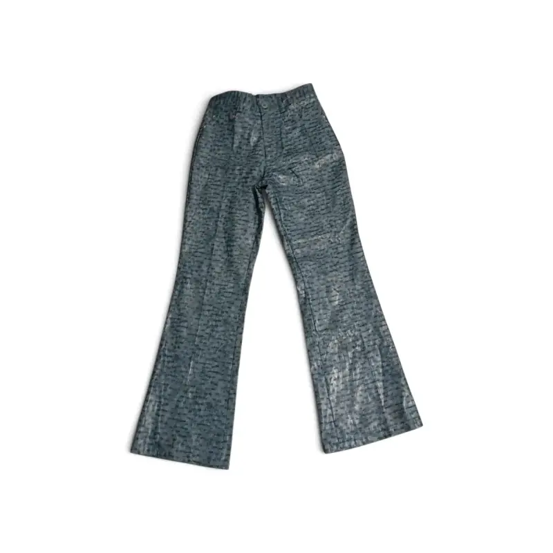 Pantalones acampanados estampados para mujer