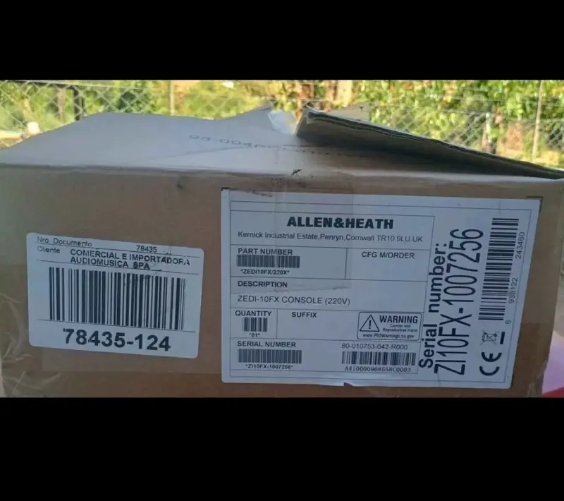 Mesa Allen &heat zedi 10fx sin uso - 3