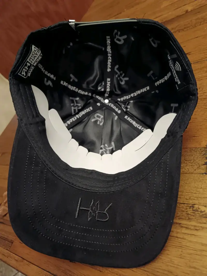 Gorra barbas con diseño de estrellas bordadas - 2