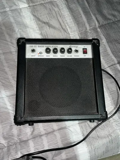 Bajo eléctrico Mercury con amplificador - miniatura 4