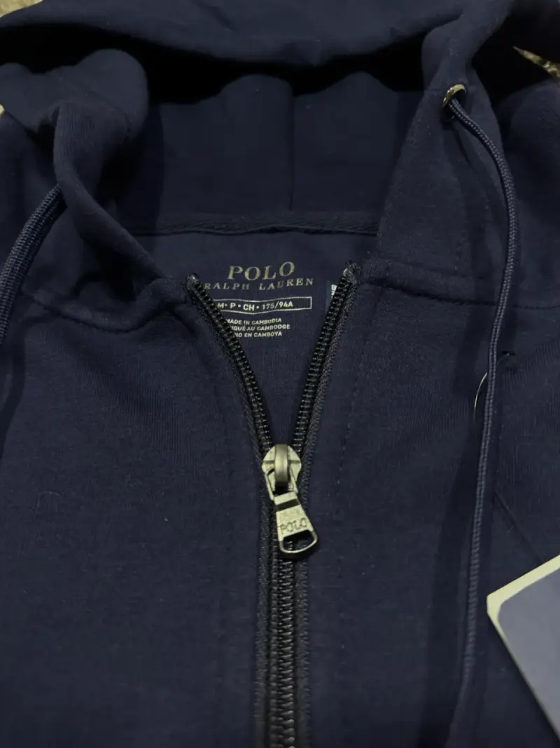 Polerón con capucha azul marino Polo Ralph Lauren - 3