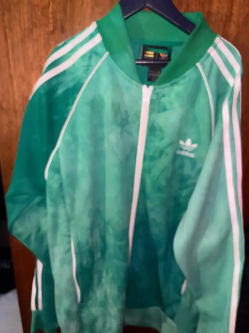Chaqueta deportiva verde Adidas Pharrell Williams - 1