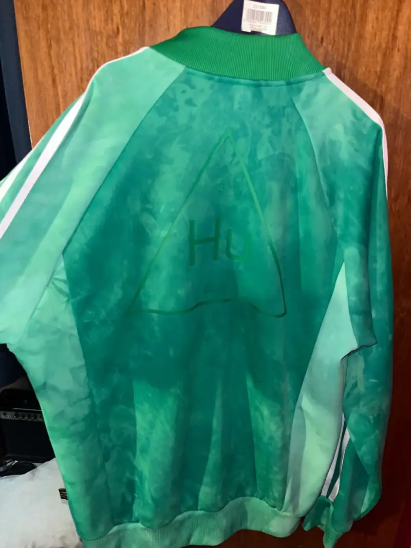 Chaqueta deportiva verde Adidas Pharrell Williams - 5