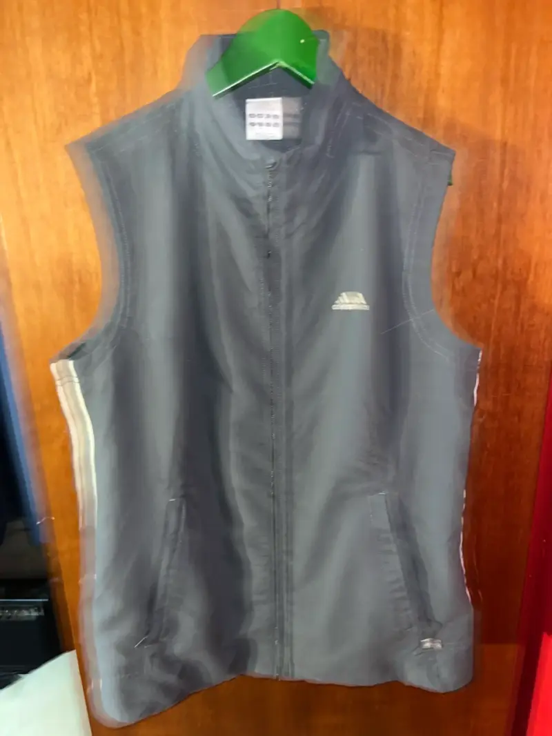 Chaleco sin mangas deportivo Adidas gris - 2