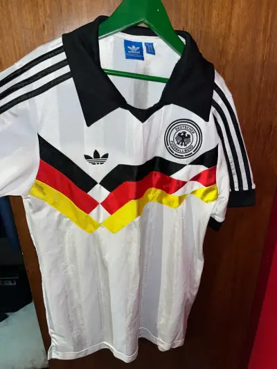 Camiseta retro Alemania Adidas talla M - miniatura 1