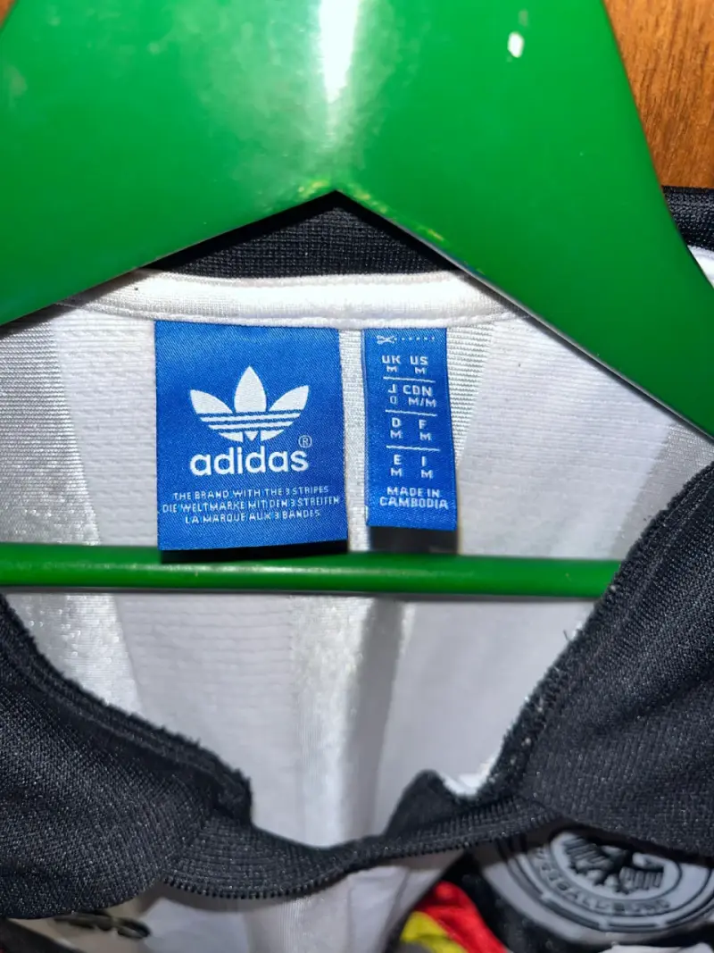 Camiseta retro Alemania Adidas talla M - 4