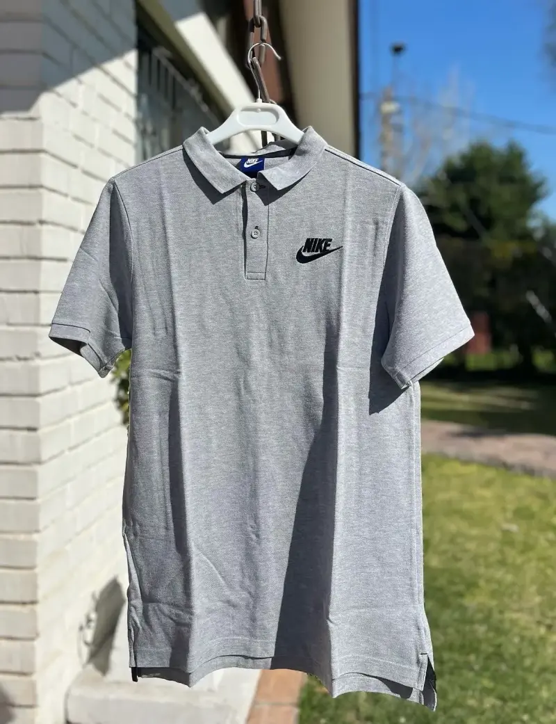Polera Gris Nike para Hombre - 1