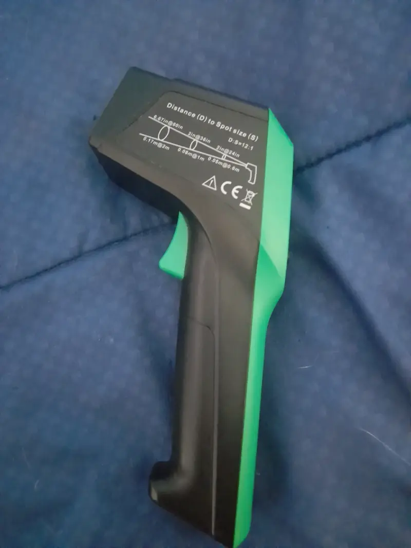Medidor de temperatura lasser - 4