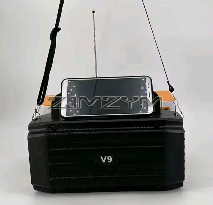 Parlante Bluetooth V9 con soporte para teléfono - 3