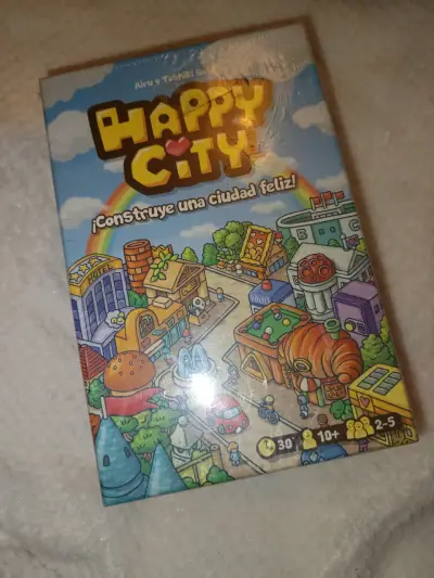 Juego de mesa Happy City para construir ciudades - miniatura 1