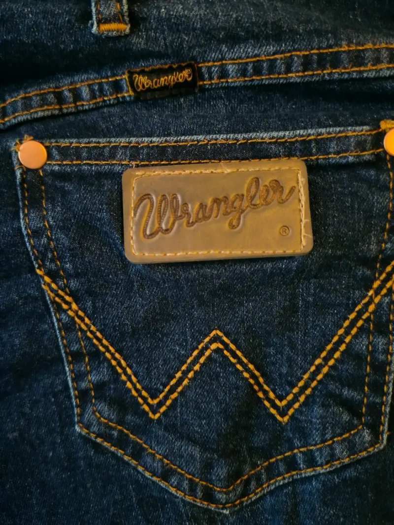 Jeans Wrangler azul - 4