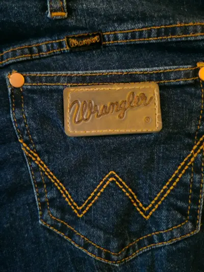 Jeans Wrangler azul - miniatura 4