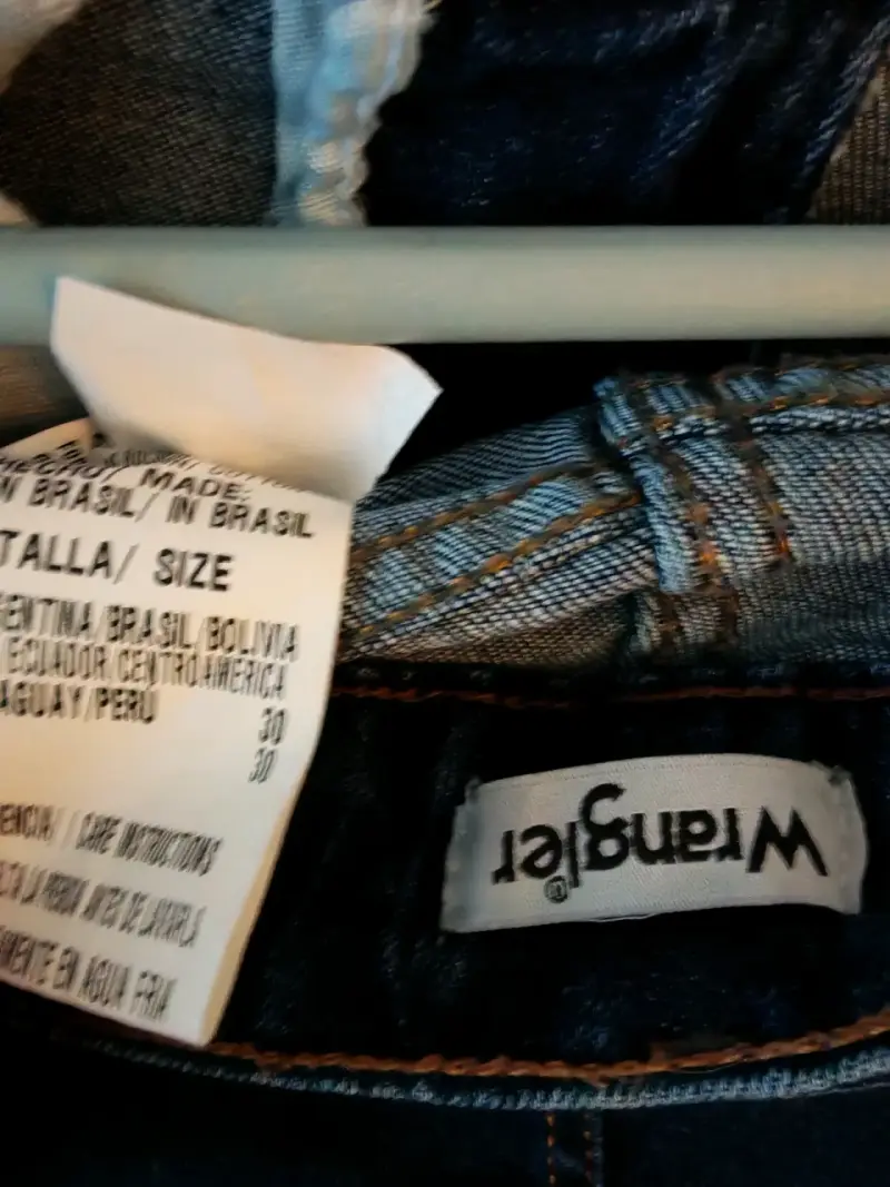 Jeans Wrangler azul - 5