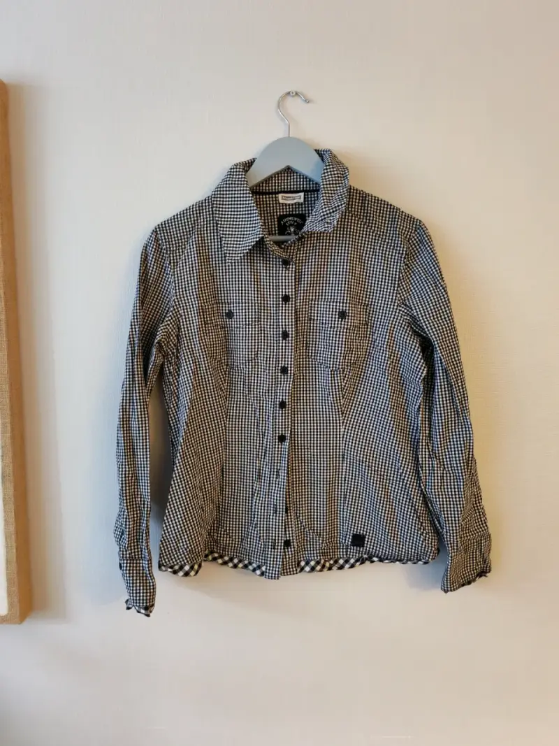 Blusa cuadros - 1