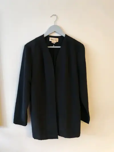 Blazer negro elegante - miniatura 1