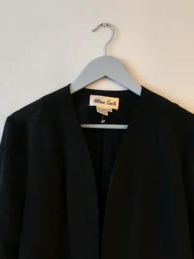 Blazer negro elegante - miniatura 3