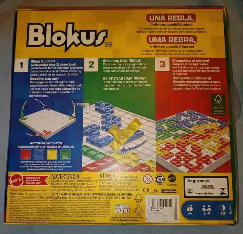 Blokus juego de mesa - 2