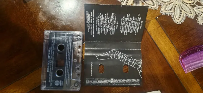 Cassette Metallica Ride the Lightning original - 3